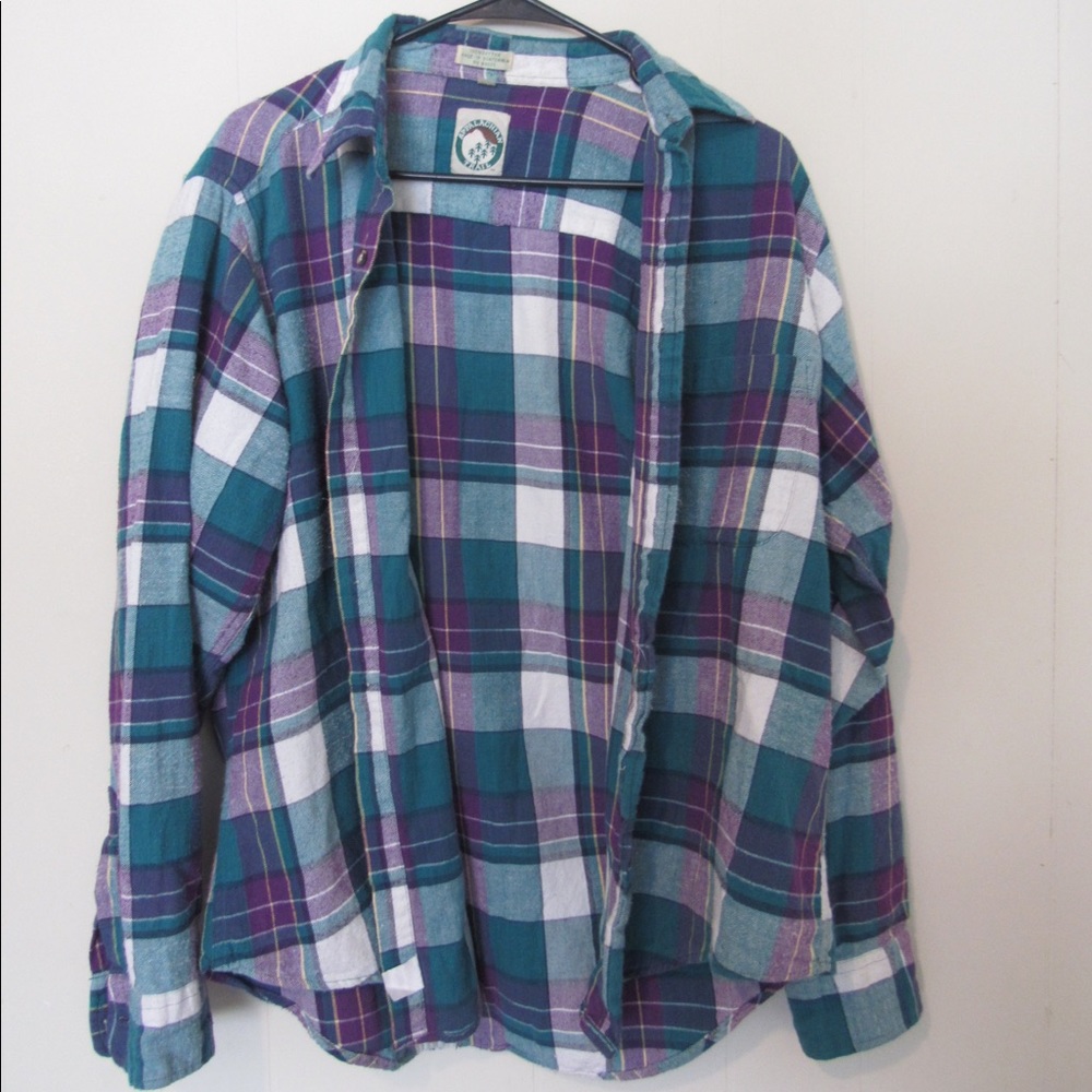 Men’s Large Uniquely Colored Flannel